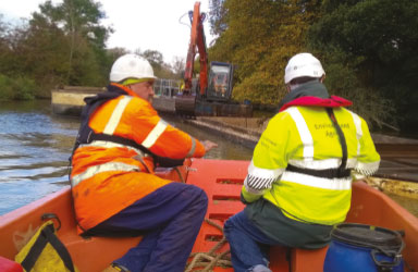 Thames shoal removal