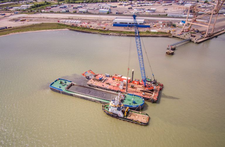 Galloper windfarm dredge