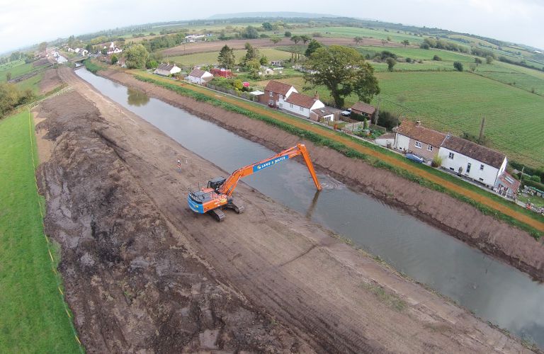 Riverside dredge