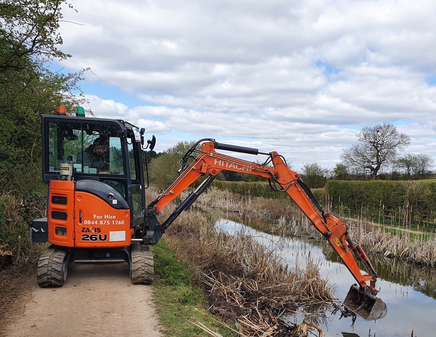 ZX26 6m 4 Tonne Long Reach Excavator