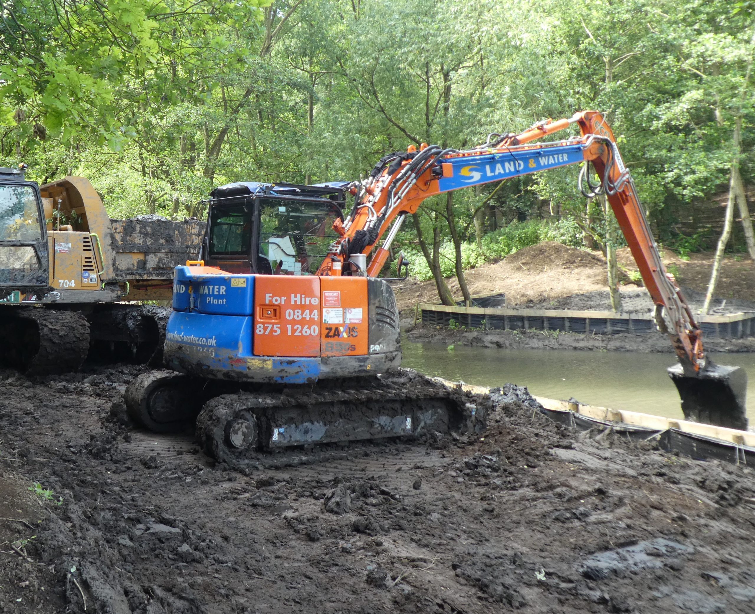 ZX85 10m 10 Tonne Long Reach Excavator